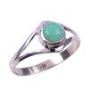 Natural Chrysoprase Gemstone Handmade 925 Solid Sterling Silver Ring S.10 Z5z40