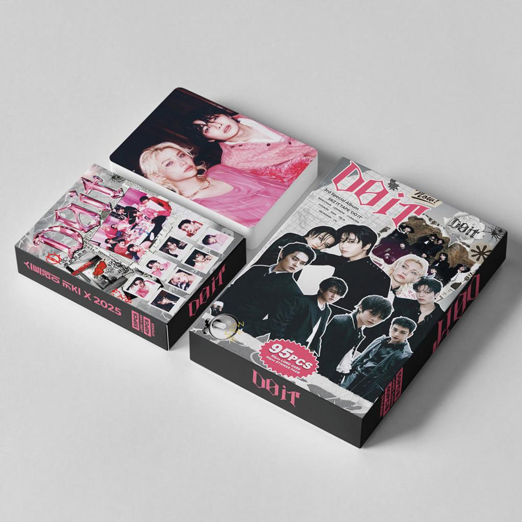 55 Karten 40 Sticker Kleine Fotokarten mit Stars, Merchandise und LOMO Sammelkarten.