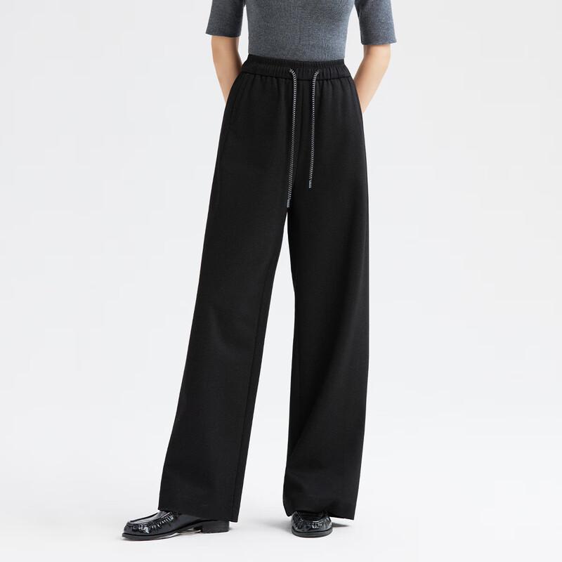 FivePlus Women's Casual Wide-Leg Straight Trousers