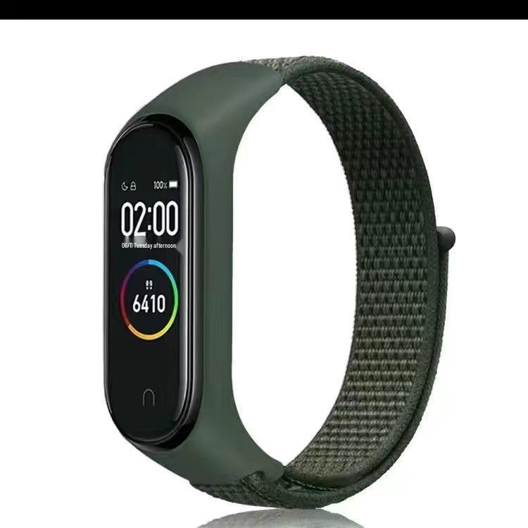 Nylon Klettband Schlaufe für Xiaomi Mi Band 3-9