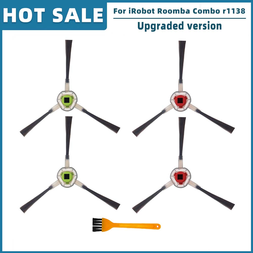 

Совместимо для iRobot Roomba Combo r1138 Робот-пылесос Запчасти Аксессуары Основная Боковая щетка Hepa Фильтр Тряпка для швабры Ткань