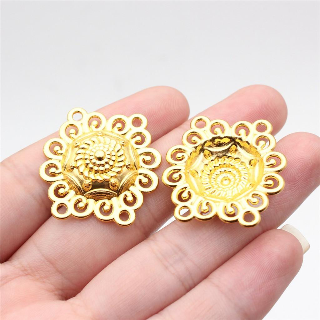 Accessories Parts Four-Hole Necklace Connector Wedding Jewelry Findings TA023