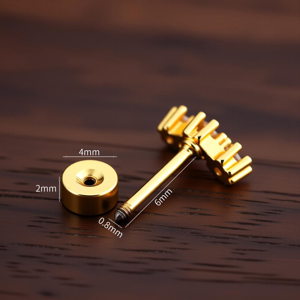 Women's 20G Tragus Earrings with Zircon 316L Stainless Steel Nose Stud Helix Cartilage Conch Labret Piercing Sensitive Ears