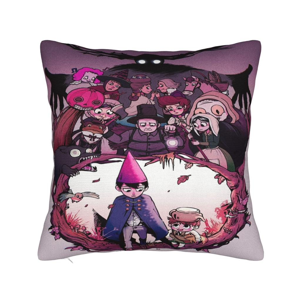 Over the Garden Wall Pillow Case  Kawaii Pillow Cover Graphic Pillowcases For Living Room Sofa