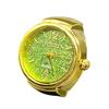 Ring Watch Fashion Square Ring Shape Watch Personality Creative Retro Style Ring Electronic Watch