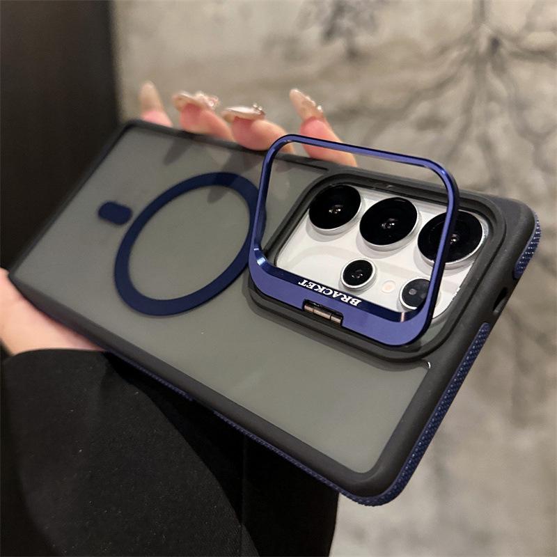 Dual-Tone Lens Bracket for Samsung S25 Ultra Magnetic Case - Compatible with S25/S24+, S24FE, S23U.