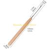 F26C Metal Crochet With Wooden Handle For Seamlessly Oversew Concealing Craft Projects