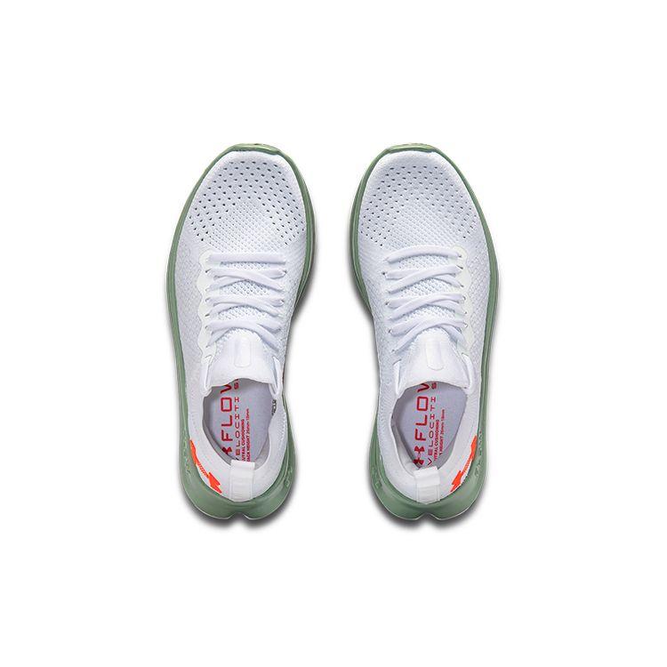 Under Armour Flow Velociti SE Cushioning Fabric Synthetic Leather Low Top Training Running Shoes Women sneaker White 3025711-114