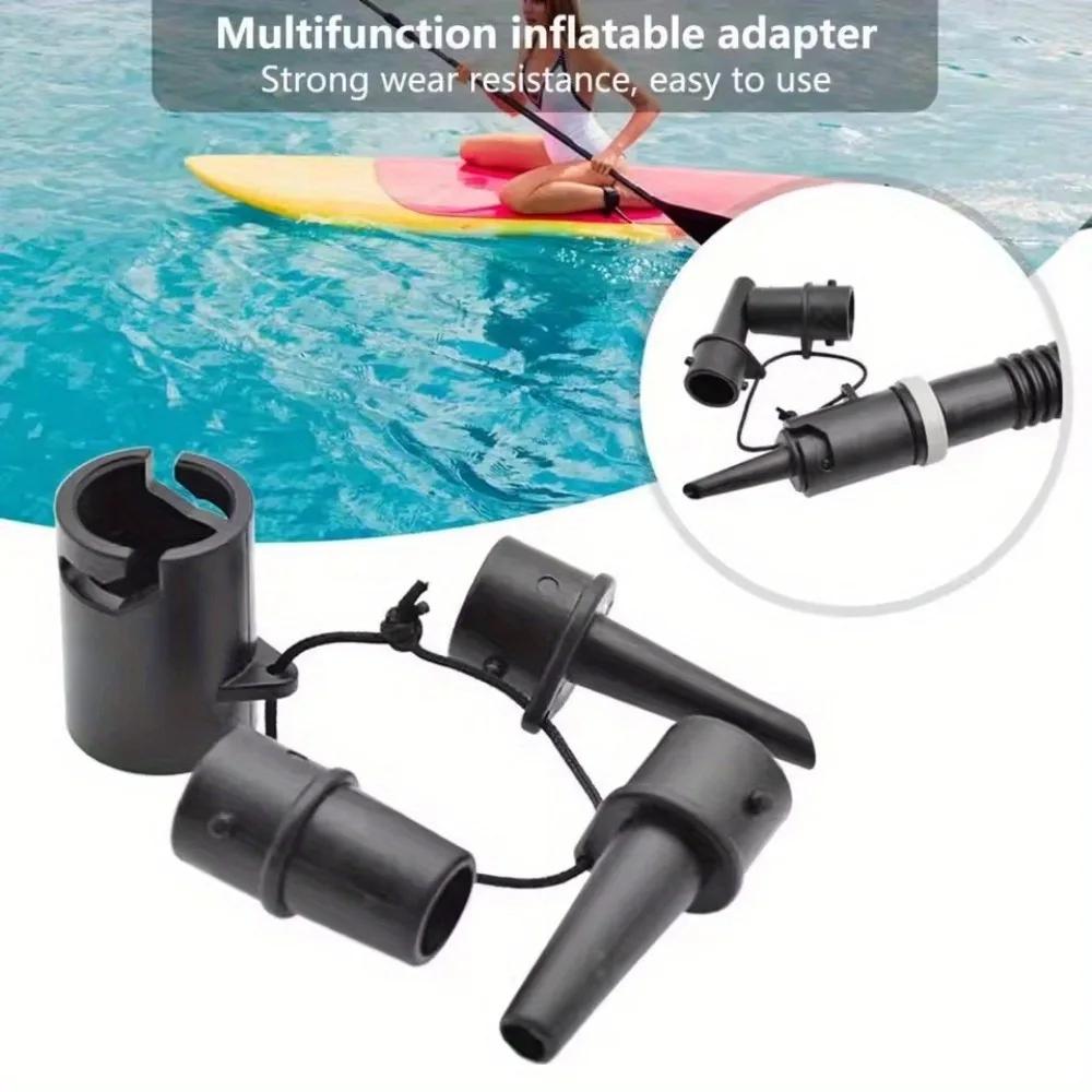 Paddle Inflatable Boat Adapter Sup Pump Nozzles Converter Air Kite Valve Adapter Standard Schrader Paddleboard Pump Attachment