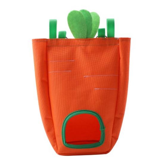 

Кормушка для сена для кроликов, меньше отходов, большая емкость, одно отверстие, подвесное сено для шиншиллы оранжевый