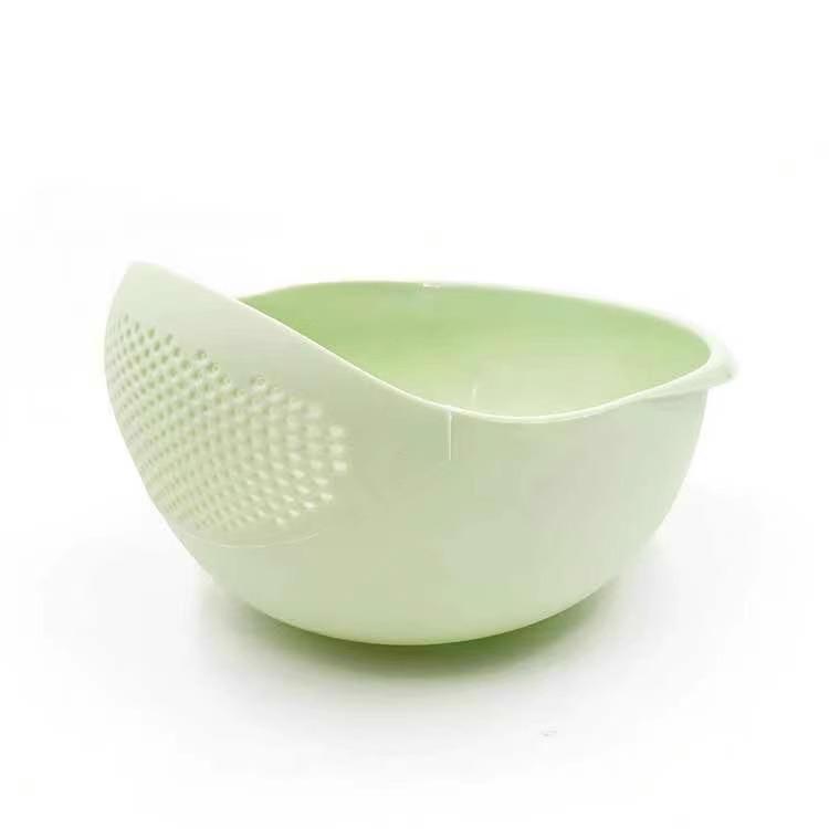 Non-Leak Rice Washing Sieve and Fruit Basket - Fine Mesh Basin for Kitchen Use