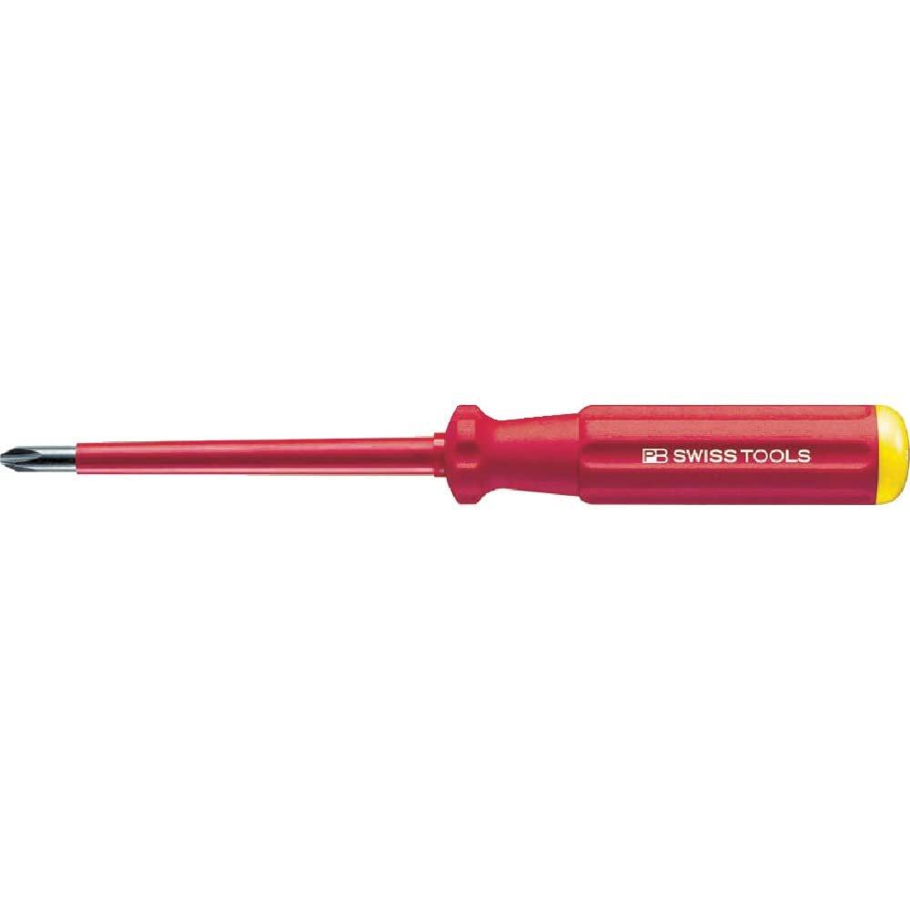 PB SWISS TOOLS SwissGrip Insulated Phillips Screwdriver #2, 1000V Rated, VDE Certified