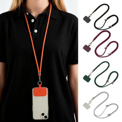 Adjustable Crossbody Lanyard Anti-lost Neck Ropes Universal Mobile Phone Straps  Phone Accessories