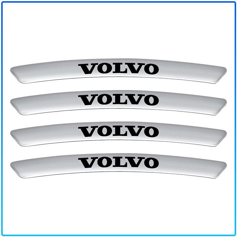 Aluminum Car Wheel Hub Badge Tire Rim Stickers Decoration Accessories Emblem For Volvo 240 C70 S40 S50 S60 S70 S80 S90 V40 V50 V60 V90 XC40 XC60 XC90