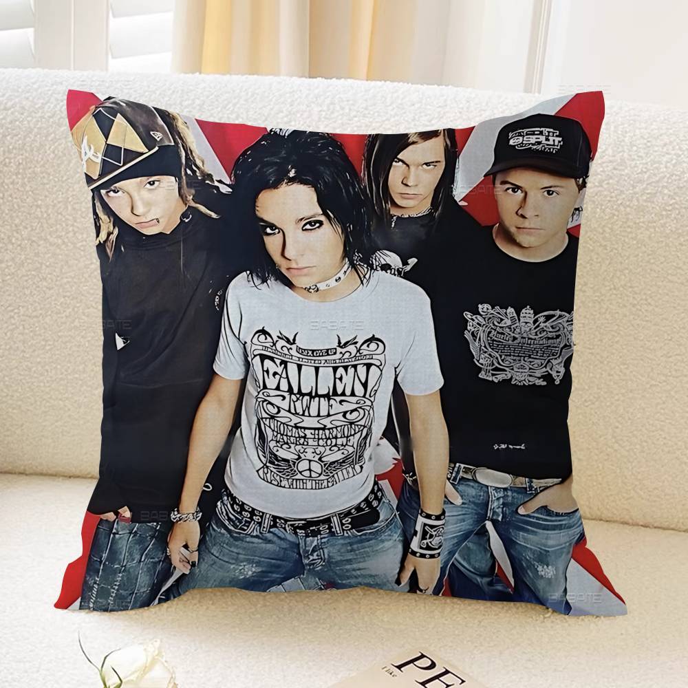 Pop Rock Band T-Tokio H-Hotel Pillow Gift Home Office Decoration Pillow Bedroom Sofa Car Cushion CoverPillow Case