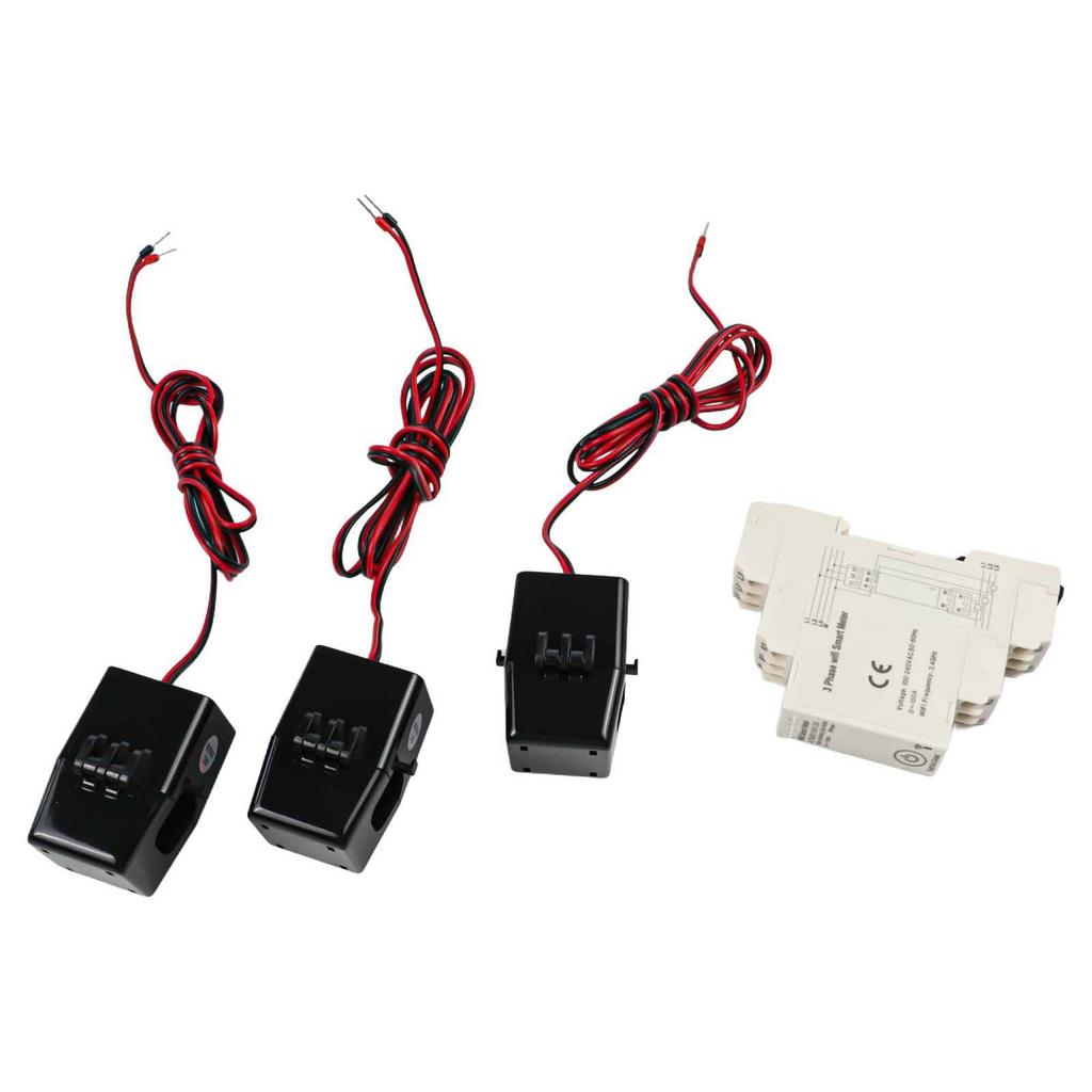 Current Transformer Smart Energy Meter Energy Management AC 3x230V 400V Multi-User Sharing Real-Time Monitoring