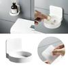 Self Adhesive Bottles Holder Tray Bathroom Storage Rack Wall Mounted Hand Soap Dispenser Tray Kitchen Spice Bottle Support