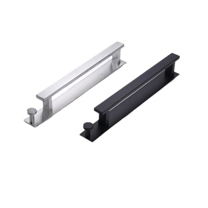 Stainless Steel Towel Rack No Drilling No Nails For Bathroom Toilet Single Rod Bathroom Hardware Towel Hanger Towel Bar