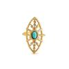 Anello da donna alla moda in 1 pezzo Anello da donna Anello in metallo Anello lucido Anello in metallo Regalo per le vacanze