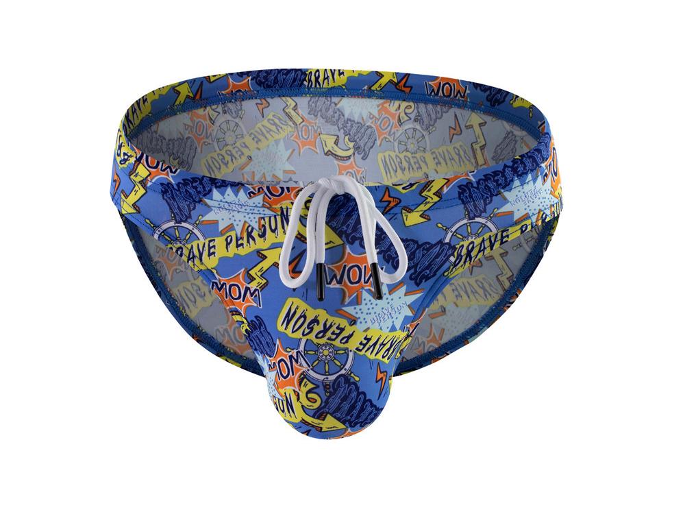 

BRAVE PERSON Бесстрашный Капитан Мужские Плавки Бикини-треугольники Medium