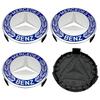 TXF4   AQW Mercedes Benz wheel cap Car Wheel Center Caps Hub Caps ABS W176 W177 W204 W205 W212 W213 W206 X156 X253 W117 CLA CLS / 4PCS