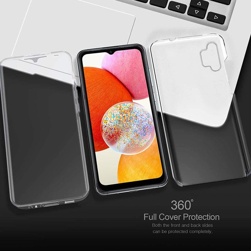 360 Degree Full Body Phone Case for Samsung iPhone Xiaomi Redmi OPPO Luxury Back Front Cover