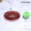 Hardness Plastic Imitation Vine Fruit Platter Brown Handwoven Bread Fruit Vegetables Plate 10 Sizes