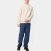 Carhartt WIP American Script Sweatshirt Natural Men Streetwear I025475-05-XX