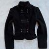 Unisex Oversized Hooded Zip-Up Sweatshirt Streetwear Casual Outerwear Black Solid Color