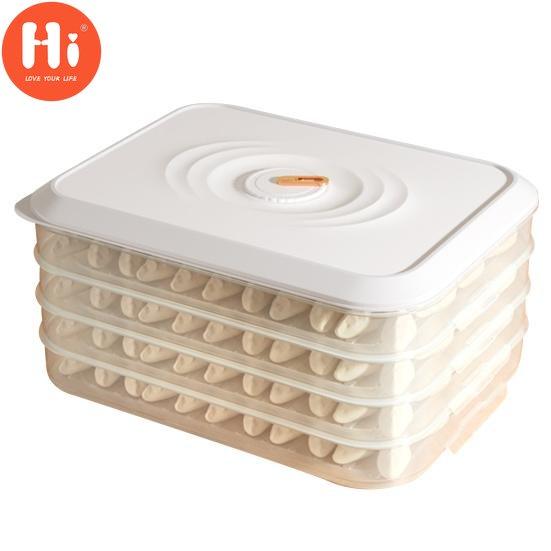 Organizér na knedlíky Stohovatelné Uchovávání chladu PP Organizér do chladničky Kuchyňské potřeby pro pohodlné použití