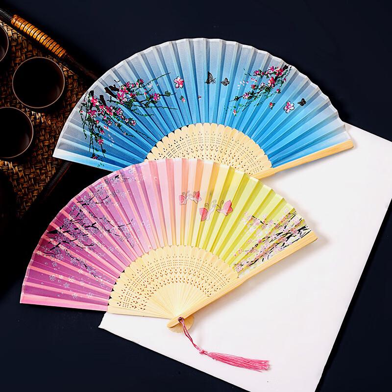 Женский классический китайский складной веер