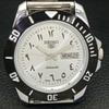 REFURBISHED VINTAGE SEIKO 5 AUTOMATIC JAPAN MENS SILVER DIAL WATCH a433942-2