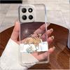 Case For Motorola Moto G15/G15 Power 4G Soft Silicone TPU Clear Shell Viral Painted Casing For Moto G75 5G Shockproof Cover