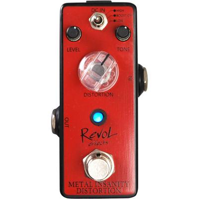 Revol Effects Effector Metal Distortion METAL INSANITY DISTORTION EMD-01