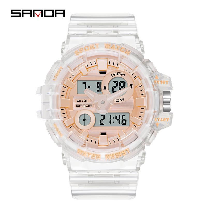 Orologio Sportivo Impermeabile Multifunzione Sanda per Studenti con Sveglia