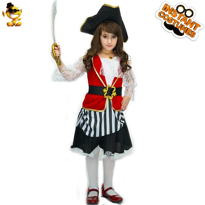 Little girl pirate costume costume costume costume costume party costume halloween cosplay costume