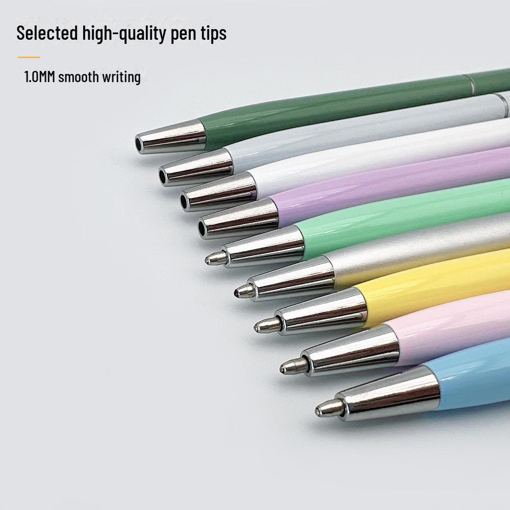 Bihai Twist Metal Ballpoint Pen with Customizable Laser-Engraved Logo, Assorted Colors