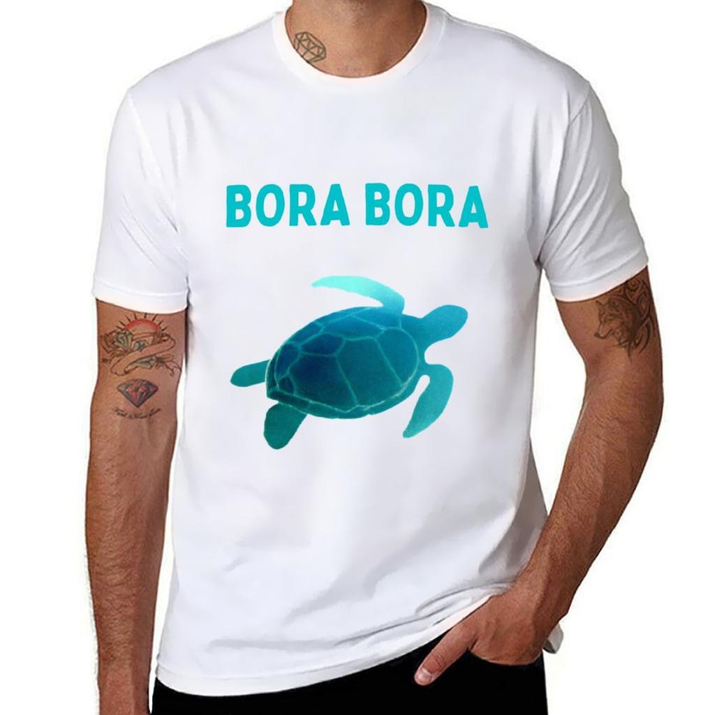 Bora Bora Tshirt Casual Fashion Short Sleeve Cotton Tshirt