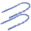 2Pcs Children Swing Extension Chain Plastic Coated Iron Chain Indoor Outdoor Swing Parts