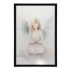 Niebiański Uśmiech Anioła Niebiański Uśmiech Anioła, 40X50 Cm, Rama Aluminiowa Złota, Papier Matowy 230 Gsm
