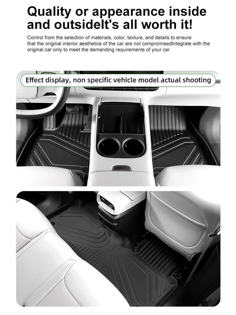 Mazda CX-60 2022-2024 Eco-Friendly TPE Mats: Car Floor, Trunk, Seat Back