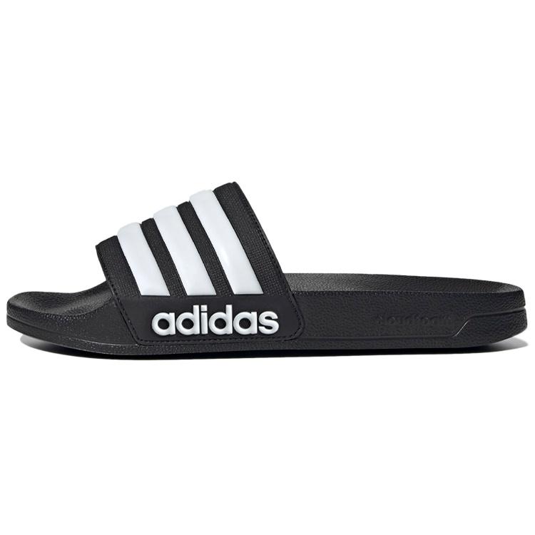 adidas Adilette Shower Slide  Black White  Men s GZ5922 EU 43