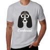 Coonhound  Blue Tick Coonhound Tshirt Blanks Quick Drying Plain T Shirts Men