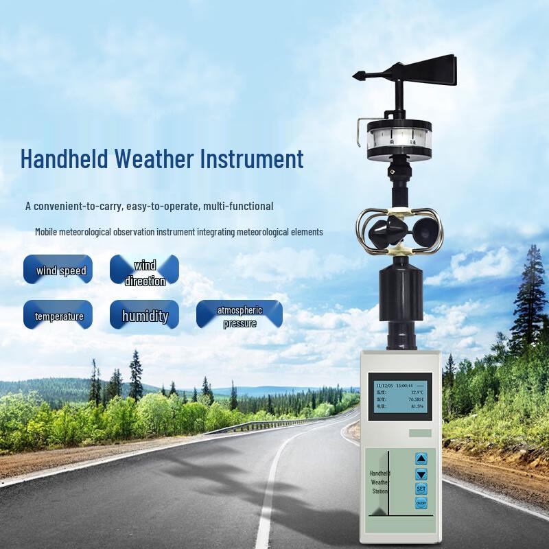 

Mini Handheld Ultrasonic Weather Station