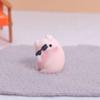 Micro Landscape Ornaments Cartoon Pig Resin Crafts Car Creative Interior Home Desktop Decoration Ornaments Car Accessories