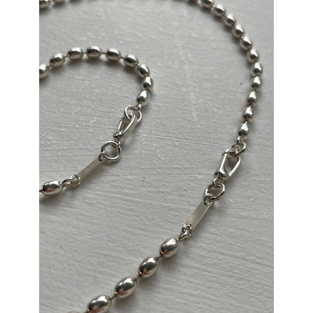Volume Egg Ball Chain Necklace_Mvn60