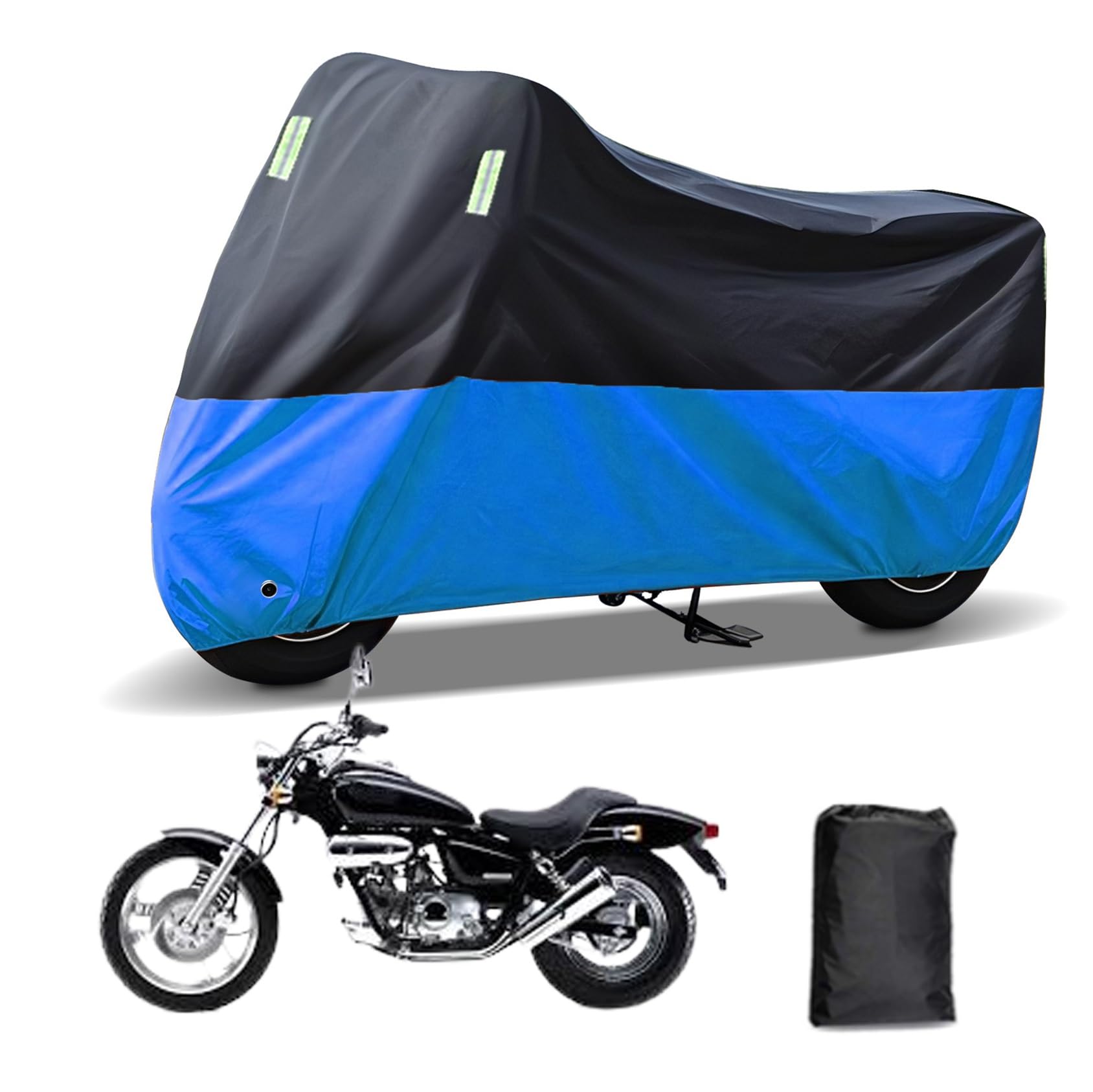 

Compatible with Honda Magna 50 Motorcycle Cover, Moped Cover, Motorcycle One size чёрный