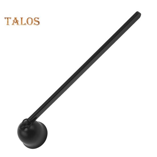 

Гаситель для свечей в форме колокольчика с длинной ручкой, полированная нержавеющая сталь, фитиль для чайных свечей, гаситель пламени, стопор для свечей, аксессуары для свечей чёрный