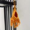Handmade Crochet Plant Hanger Lobster-Shaped Hanging Planter Basket Hanging Storage Basket  Office