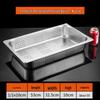 Wuhe Stainless Steel Perforated Gastronorm Pan 1/1 Size